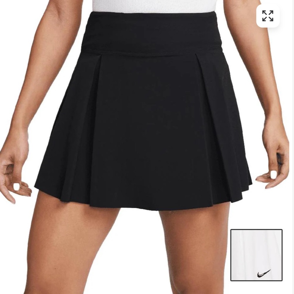 Nike advantage  dri-fit Black Athletic tennis Skirt xs skort
